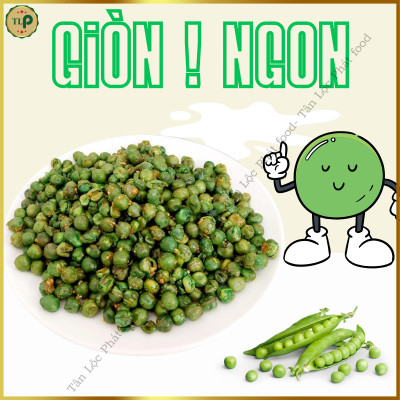 ĐẬU HÀ LAN RANG TỎI ỚT TÂN LỘC PHÁT COMBO 1KG - MỖI BỊCH 500G [ MẪU MỚI ]