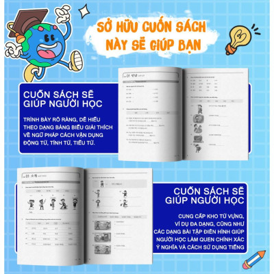 Sách - Tiếng Hàn Tổng Hợp Dành Cho Người Việt Nam - Cao Cấp 6 - Sách Bài Học - Bản Đen Trắng - MCBooks