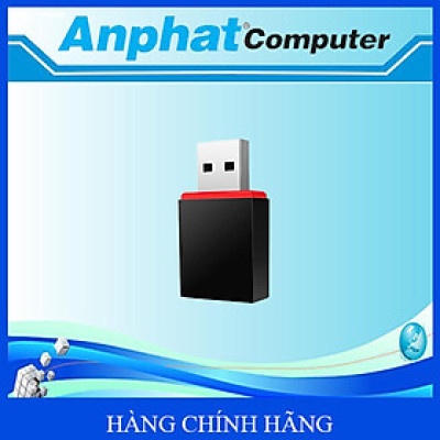 USB Wifi Tenda U3 tốc độ 300Mbps - Hàng Chính Hãng Microsun