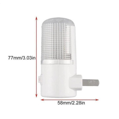 Đèn Ngủ Tròn 3W Tiết Kiệm Điện Ánh Sáng Dịu Nhẹ