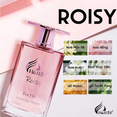 Nước Hoa Nữ CHARME ROISY 100ml Lưu Hương Lâu Phong Cách Quyến Rũ, Nổi Bật, Sang Trọng Chính Hãng