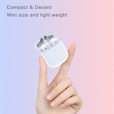 CINCATDY Tai Nghe Bluetooth V5.0 Earbuds Gaming Headphone True Wireless Headset D06 - Hàng Chính Hãng