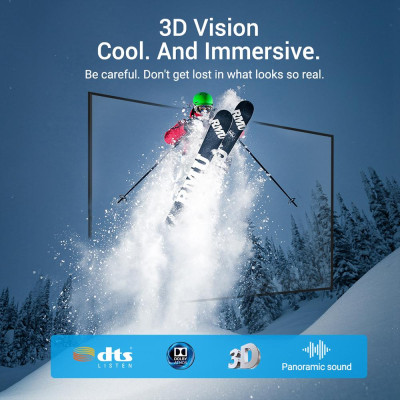 Cáp HDMI 2.1 với độ phân giải 8K 4K @ 120Hz 3D Vision, Băng thông 48Gbps cho Máy chiếu hộp thông minh máy tính