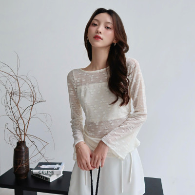 Áo thun dài tay nữ có lớp trong kiểu dáng ôm tôn dáng Miko Miều Est.2013