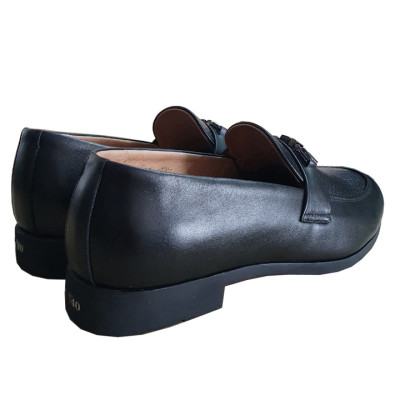 Giày Tây Nam Không Dây Chính Hãng Trường Hải Da Bò Thật Cao Cấp  Màu Đen 