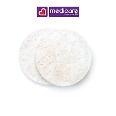 Bông tẩy trang bọt biển Basicare 2 cái 1188