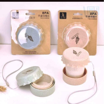 Ly Nước Gấp Gọn Lúa Mạch Dr Show Cho Bé 130ml