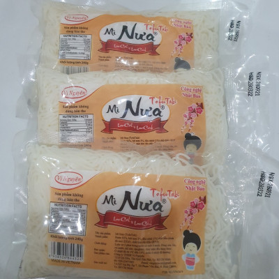 Combo 3 Gói Mì Nưa Vị Nguyên Das Keto 240g