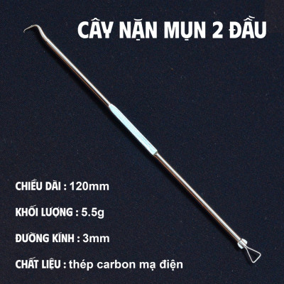 BỘ DỤNG CỤ NẶN MỤN 4 CÂY CÓ HỘP ĐỰNG - Hàng chính hãng
