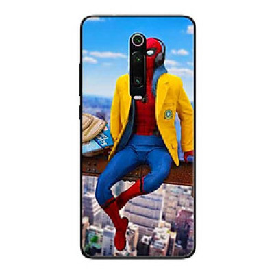 Ốp Lưng in cho Xiaomi Redmi K20 Mẫu Nhện Áo Vàng - Hàng Chính Hãng