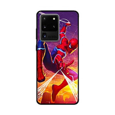 Ốp Lưng Dành Cho Samsung Galaxy S20 Ultra mẫu Người Nhện Mắt Sáng - Hàng Chính Hãng