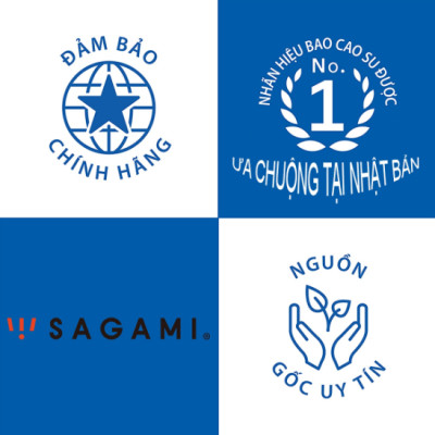 Bao cao su Sagami Spearmint - Hương bạc hà - Hộp 10 chiếc