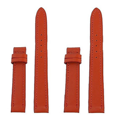 HC8106 - Dây đồng hồ da bò size 12, 14 màu cam