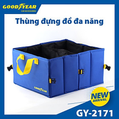 Thùng Đựng Đồ Đa Năng Gấp Gọn Tiện Lợi GOODYEAR GY-2171 Bằng Vải Oxford Dày Dặn - Nhập Khẩu Chính Hãng