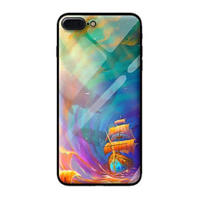 Ốp kính cường lực cho iPhone 8 Plus mẫu cảnh 314 - Hàng chính hãng