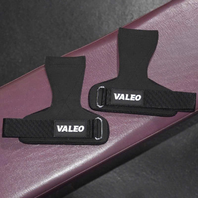 Găng Tay Tập Gym Trợ Lực VALEO {Tặng Tước Dây} Dây Kéo Lưng Lifting Straps Deadlift Tập Tạ Tập Xà Hàng Chính Hãng