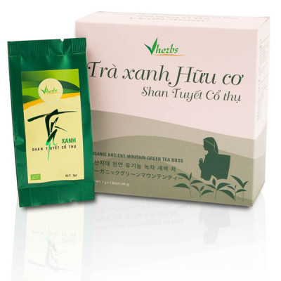 Trà Xanh Hữu Cơ  Shan Tuyết Cổ Thụ (búp)   