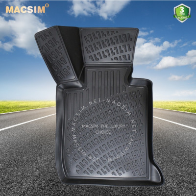 Thảm lót sàn ô tô nhựa TPU Silicon BMW 320i/325i E90/ E91/ E92/E93 2006-2013 Nhãn hiệu Macsim