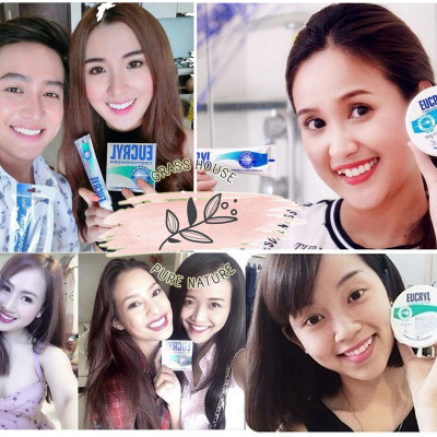 Bột Tẩy Trắng Răng Eucryl Toothpowder Freshmint 50g