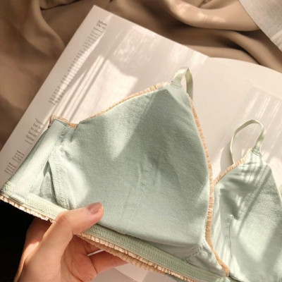 Bộ Đồ Lót Cotton Phong Cách Nhật Bản Không Gọng ( Mã SP B291)