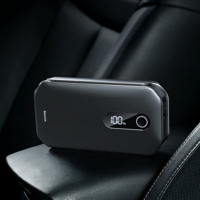 BỘ KÍCH ẮC QUY KIÊM SẠC DỰ PHÒNG CRJS03-01 12000mAh THƯƠNG HIỆU CAO CẤP BASEUS DÙNG CHO XE Ô TÔ - HÀNG NHẬP KHẨU