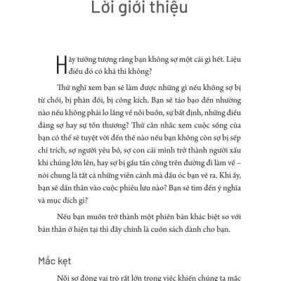 Ngưng Né Tránh Mọi Việc - 25 Kĩ Năng Nhỏ Để Đối Mặt Với Nỗi Sợ Của Bạn