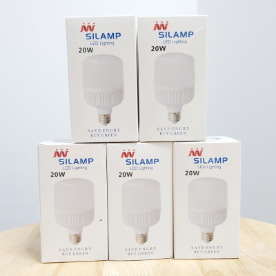 BÓNG ĐÈN LED TRỤ 20W ÁNH SÁNG TRẮNG - BẢO ĐẢM ĐỦ CÔNG SUẤT