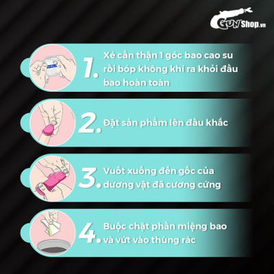 Bao cao su Shell Play Ring 6 tính năng - Hộp 10 cái + 1 Play Box Ring