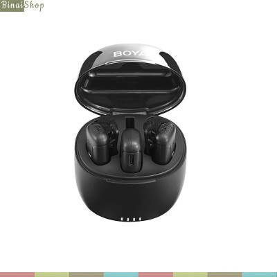 Boya BY-WM3T-U2 / BY-WM3T-D2 - Micro Cài Áo Không Dây 2.4GHz Cho Điện Thoại IOS, Android , Sử Dụng 10 Giờ , Phạm Vi Thu 100m - Hàng chính hãng