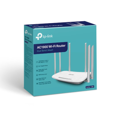 Bộ phát Wifi TP-Link Archer C86 MU-MIMO - Chuẩn AC 1900Mpbs, Kết nối nhiều thiết bị, Phủ sóng rộng - HÀNG CHÍNH HÃNG