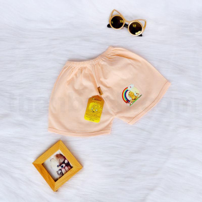 Sơ sinh - Quần sơ sinh màu ngắn in chuyển nhiệt BABIBOO - BB60