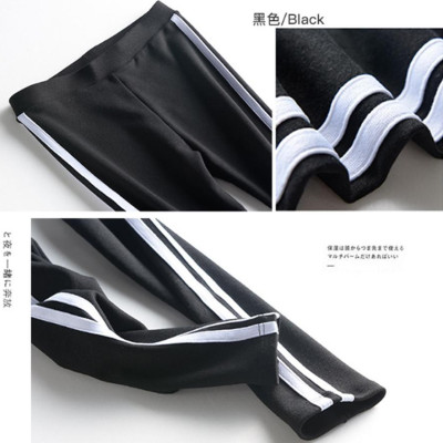 Quần legging tập Yoga kẻ sọc ôm cực đẹp (Xám)