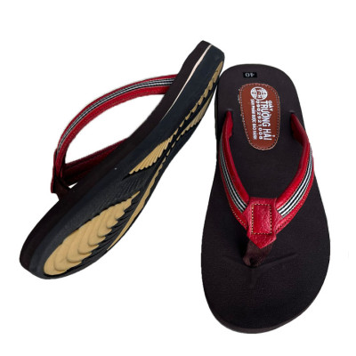 Dép xỏ ngón nữ da bò mềm mại  Trường Hải có 2 màu XNN009