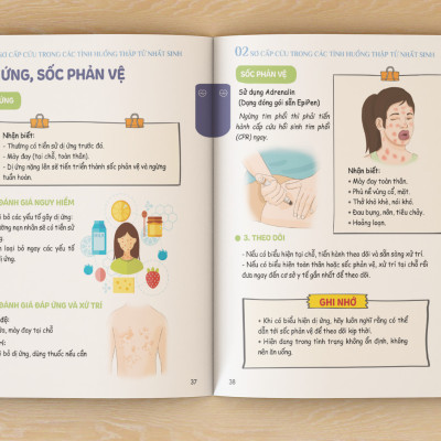 SÁCH SƠ CỨU 360 - Cẩm nang tri thức sơ cứu và xử lý mọi tình huống ( sản phẩm chính hãng)