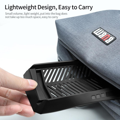 Đế làm mát Game Console Tương thích với PS5 Khuôn máy thật Nhẹ và Di động Ổn định Chống trượt