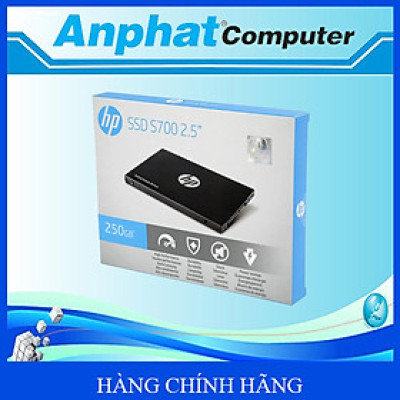 Ổ cứng SSD hiệu HP Model S700 250GB SATA3 2.5" - Hàng Chính Hãng