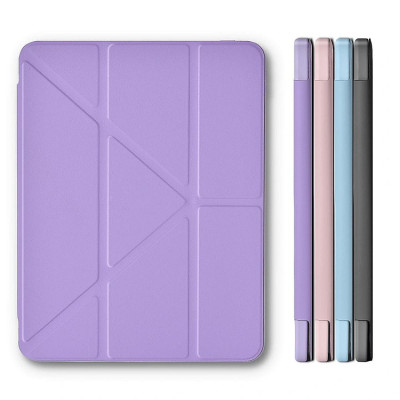 Bao Da cho ipad Pro 11 inch M4 2024 hiệu WIWU Defender Protective Case lưng ốp trong thấy màu máy, có khay bút sạc trực tiếp bút trên khay, chống sốc chống bẩn - Hàng chính hãng