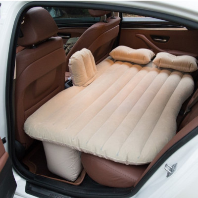 Đệm giường hơi xe ô tô loại tốt - đệm hơi ghế sau ô tô vải nhung dùng cho ô tô bán tải ô tô 5 chỗ, ô tô 7 chỗ