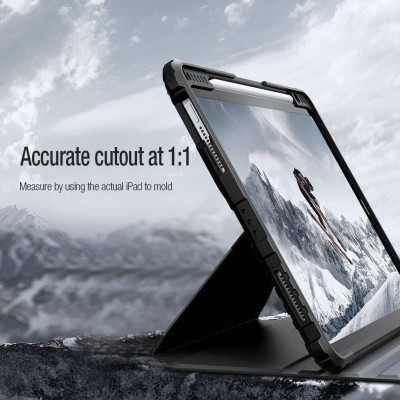 Bao da kèm kệ xoay 360 Nillkin Bumper SnapSafe Magnetic cho Pad Gen 10 2022 - Hàng chính hãng
