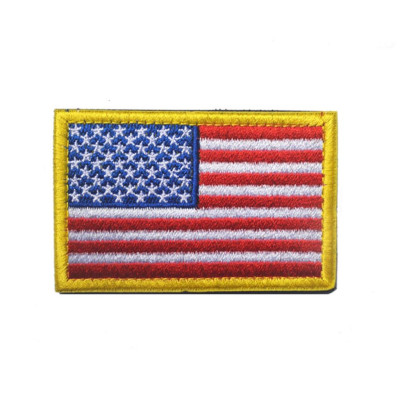 Patch ủi nhiệt_may hình cờ Mỹ lên quần áo_ba lô_túi xách