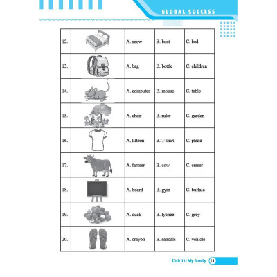 Sách - Global Success - Bài Tập Trắc Nghiệm Tiếng Anh Lớp 3 - Tập 2 - Minh Thắng