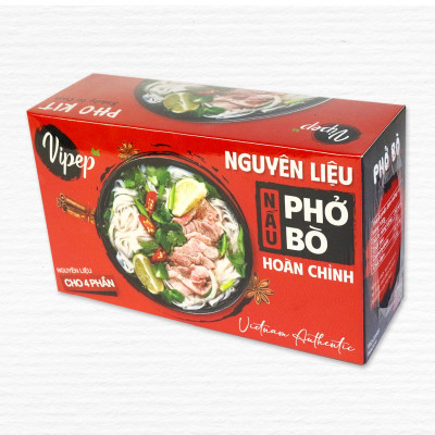 Nguyên Liệu Nấu Phở Bò Hoàn Chỉnh Vipep 320G - Gia vị Vipep