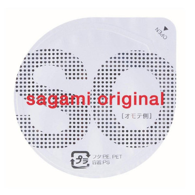Bao cao su 0.02 mm Sagami Original (H6) - Non Latex - Không Mùi Cao Su - Chống Dị Ứng - Nhập Khẩu Nhật Bản - 100% Hàng Chính Hãng - Che Tên Sản Phẩm  - 