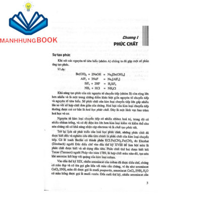 Sách - Hoá Vô Cơ Nâng Cao Tập 3 - Các Nguyên Tố Chuyển Tiếp