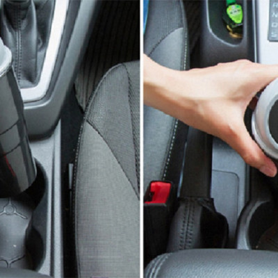 Thùng rác xe ô tô xe hơi nắp rời hình ly cốc, thùng rác mini để bàn làm việc