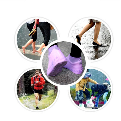 Vỏ Bọc Giày Đi Mưa Bằng Cao Su Chống Trượt Chống Thấm Nước, Tái Sử Dụng, Bao bọc giày dép Ủng Bọc Giày, bao Giày Latex Đi phượt, du lịch 