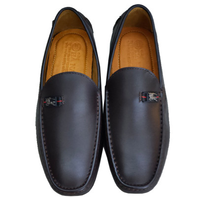 Giày Mọi Nam Đế Âm Da Bò Thật TiTi ĐÔ Cao Cấp GM2063d