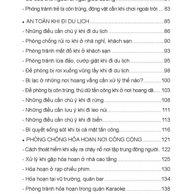 Phòng Tránh Tai Nạn Nơi Công Cộng - Vietnambook