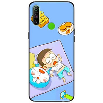 Ốp lưng dành cho Realme C3 mẫu Mèo Và Nô Ngủ