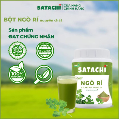 Bột Ngò Rí nguyê n chấ t SATACHI. Giả m că ng thẳ ng, lo â u, tố t cho Ga n Th ận, điều hò a kin h nguy ệt. Hộp 86g